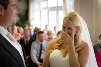 John and Evie's Wedding, Joy.