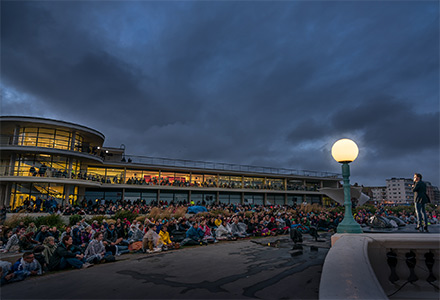 Eddie Izzard at the De La Warr Pavilion