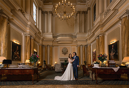 Richard and Katarina at the Grand Hotel, Eastbourne
