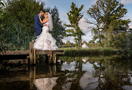 Reflection of Rachel and Adam