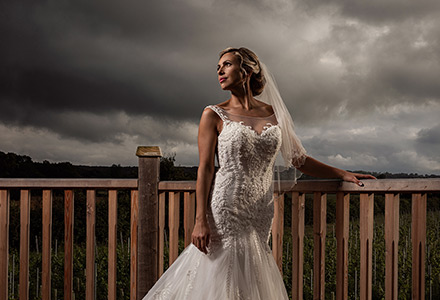 Fabiana Chaise wedding portrait